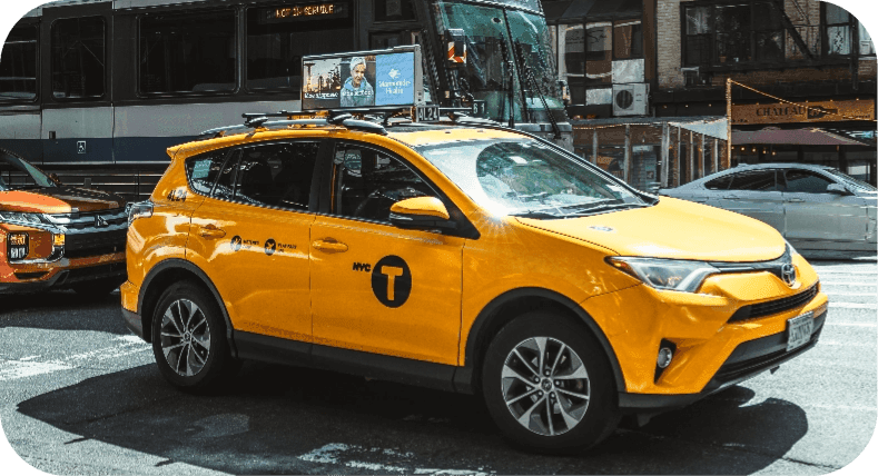taxi advertising